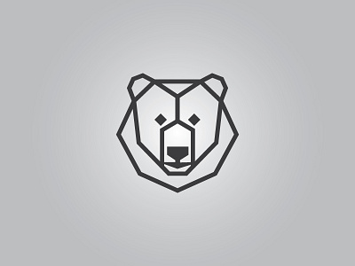 Oh My animal bear brand design geometric illustration logo logotype mark symbol wild life