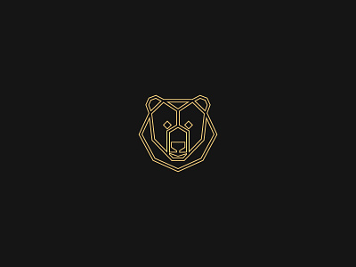 Same bear, new colors. bear brand design geometric icon illustration logo