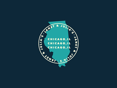 Lock it up badge chicago food identity lockup logo mark