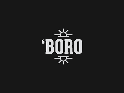 'Boro brand branding identity lettering letters logo logotype