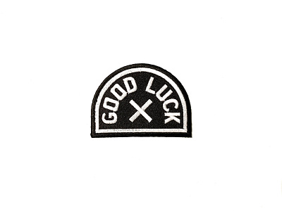 "Good Luck" Patch art badge badge design design graphic design lockup patch patch design patches texture