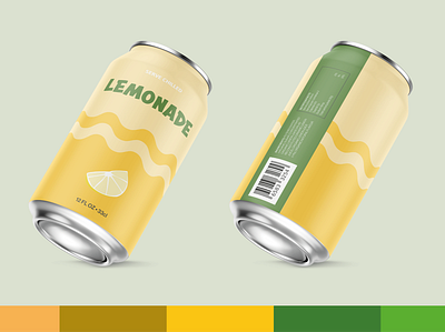 Lemonade Packaging Design branding design food illustration lemonade packaging vector