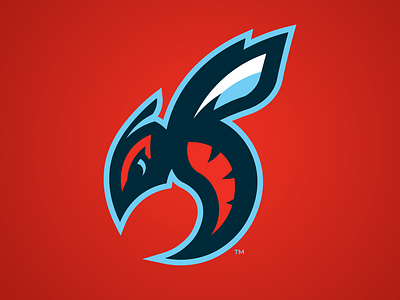 Delaware State Hornets Primary Logo