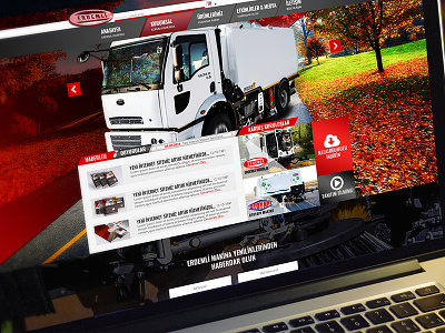 ui design for a cleaning truck factory design graphic photoshop ui design ux design