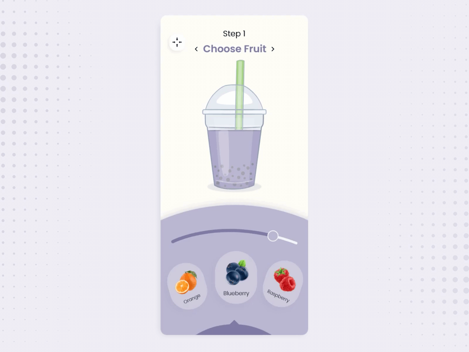 Smoothie App / Machine adobe xd apps cards ui daily 100 challenge daily ui dailyui drinks app freshjuice juice mobile app design mobileuiux mobileuxui productdesign smoothie smoothie app smoothies machine ui ui design ux web