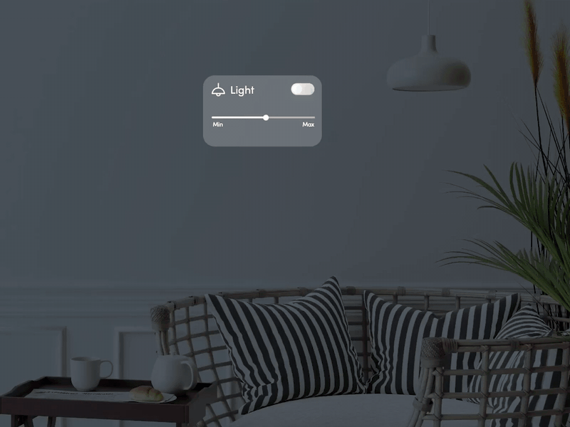 Augmented Reality Lamp Controls