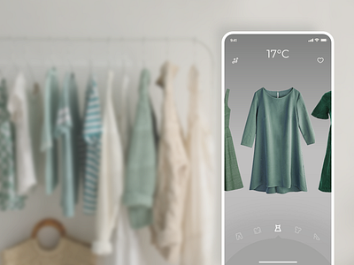 Augmented Reality Mirror App (Shopping) adobe xd augmented reality augmentedreality clothes daily 100 challenge daily ui dailyui ecommerce interface mobile app online shopping app product shopping smart experience swipe ui ui design ux visual
