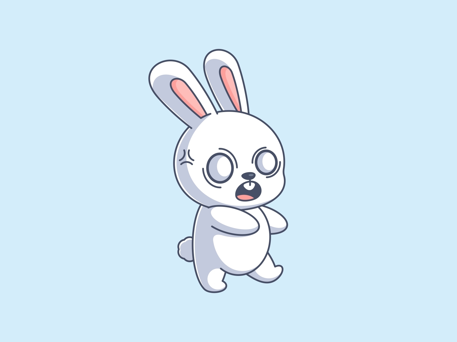 Bunny is angry by wawadzgn on Dribbble