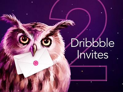 2 dribbble invites design drawing dribbble dribbble invite dribble hello dribbble illustration invite invites ui ux web welcome