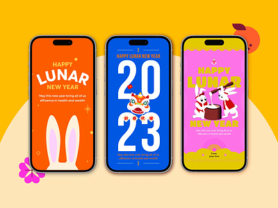 Lunar New Year Motion Canvas Template Design 2023 animation design graphic iconscout illustration instagram instagram story lottie animation lottiefiles lottiefiles mobile app lunar new year mobile app motion canvas motion graphics rabbit year social media template ui visual design