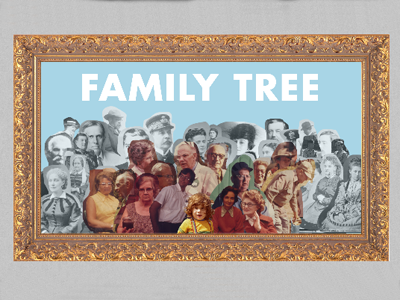Family Tree collage futura gfx video
