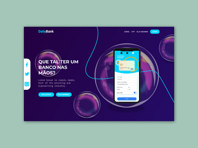DailyUI - Landing Page app dayliui dayliuichallenge design frontend uidesigner web webdesign