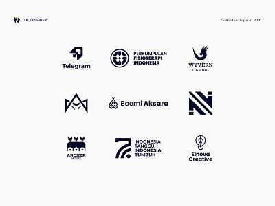 Collection logo in 2022 #4 archer logo best logo blue logo brand brand identity branding camp logo combination logo creative logo design dragon logo game logo graphic design house logo idea logo logo shooting logo streaming logo wyvern logo