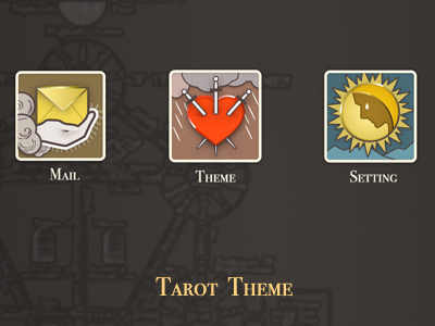 Tarot Theme icon tarot