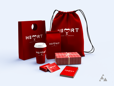 "Heart" Love to create branding logo