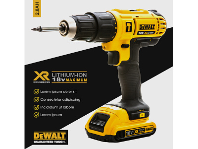 Dewalt Amazon Listing Draft graphic design