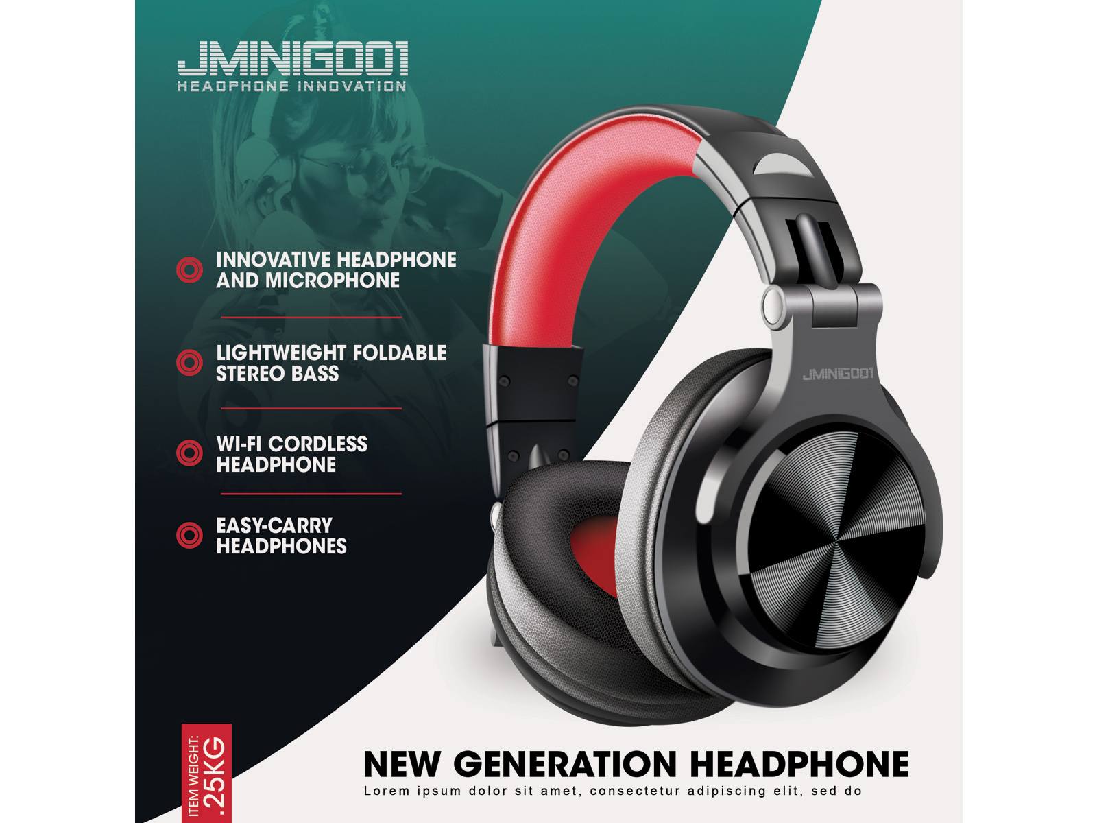 Jminig001 Headphone Amazon Listing Draft by June Hernando on Dribbble