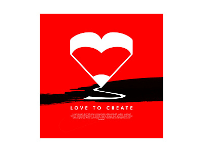Love To Create Poster