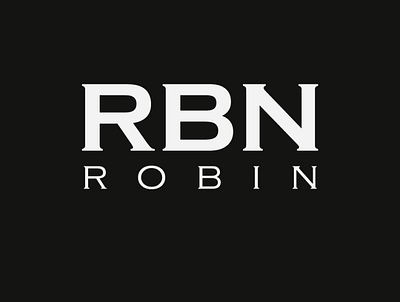 RBN ROBIN black black white logo rbn robin youtube