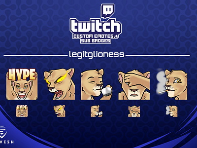 Lioness Emotes