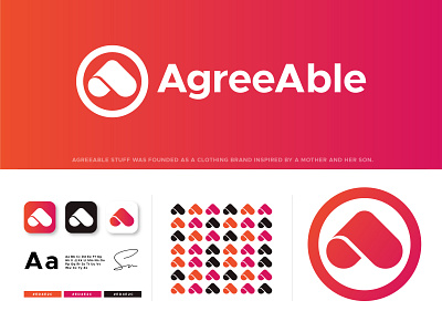 Agreable Stuff | Logo Design behance branding design dribbble graphicdesign graphicdesigner logo logodesign logodesigner logotype minimal monogram typography