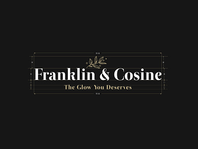Franklin Cosine | Cosmetics Brand | Logo Design beauty behance branding cosmetics design dribbble graphicdesign graphicdesigner logo logodesign logodesigner logotype monogram