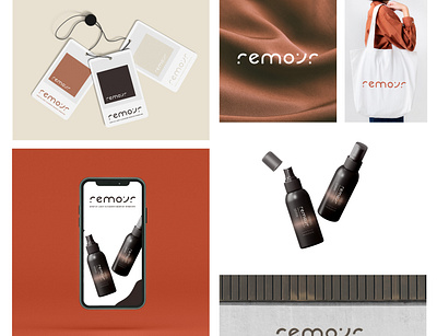 REMOVR | MAKEUP REMOVER | BRAND DESIGN aesthetic brand branding cosmetic graphic graphic design logo logo designer logos minimal typography