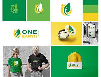 One Earth Compost | Logo & Brand Design adobe illustrator behance branding colors design design studio dribbble graphic design graphicdesigner logo logo design logo designer modern logo monogram palette vector