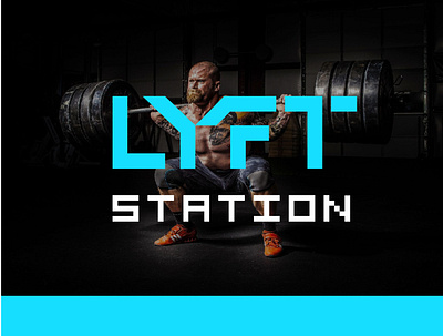 LYFT STATION | LOGO DESIGN behance dribbble graphic design illustrator logo logo design logo designer minimal logo monogram pinterest professional typography