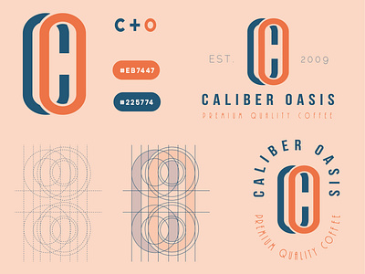 CALIBER OASIS COFFEE | LOGO DESIGN