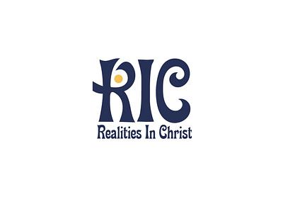 Realities In Christ Logo Concept behance brand branding design dribbble graphic design graphicdesigner logo logo design logo designer logos monogram typography