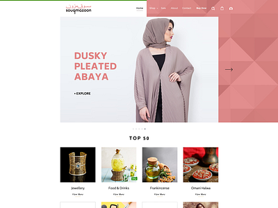 UAE base e-Commerce Website Design website design