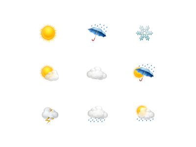 weather icons app design icons iphone ui webdesing