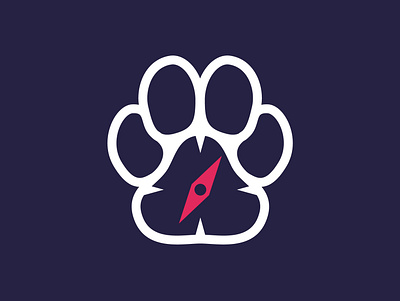 Paw compass logo concept cleanlogo compasslogo dailylogo doglogo free freebies freecontent freegraphics freelogo freelogodesign freevector instantbranding logo logodesign logodesigner mrbranding pawlogo petlogo simplelogo vectors