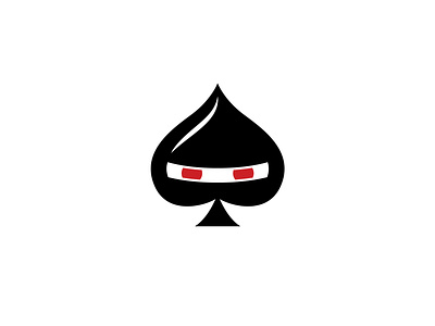 Spades Ninja logo concept by MrBranding on Dribbble