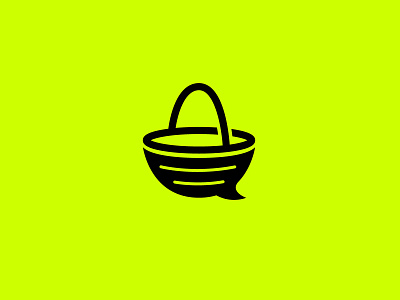 Basket Social Logo Concept