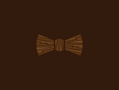 Wood Wear Logo Concept abstract abstraction bowtie brown design earthy fashion logo freebie get this logodesign logodesigner logooftheday minimalist logo mrbranding sustainable textured textured logo wood wood logo wood texture