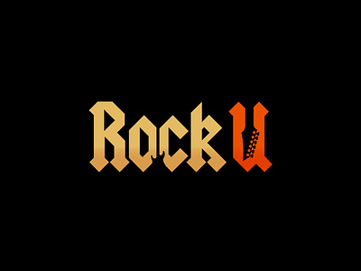 Rock U T-shirt Design