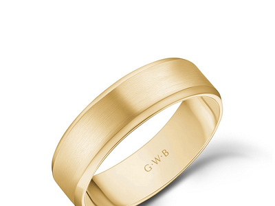 6mm Gold Wedding Band