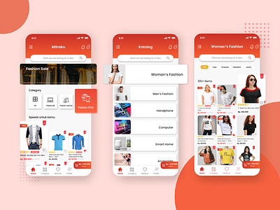 Home mobile app ecommerce