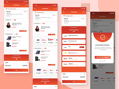 Checkout ecommerce mobile app MItraku