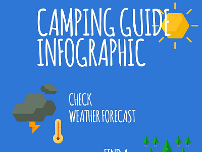 Camping info grapic design design art illustration poster poster art poster design