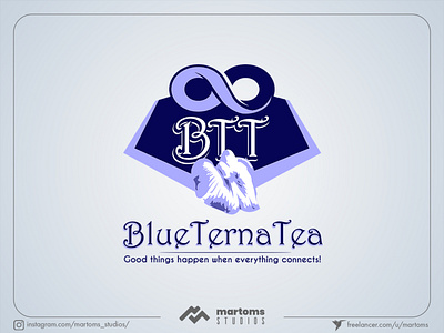 BlueTernaTea Official Logo