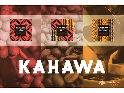 Kahawa Coffee Series coffee design graphicdesign illustrator minimalist