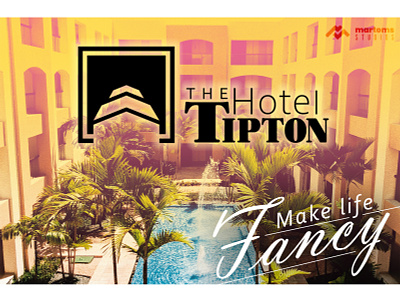 Tipton Hotel business companylogo design graphicdesign hotel illustrator logo minimalist vector
