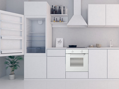Modern kitchen Design by ArchVisual DB.