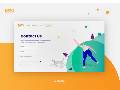 Website - Flat design