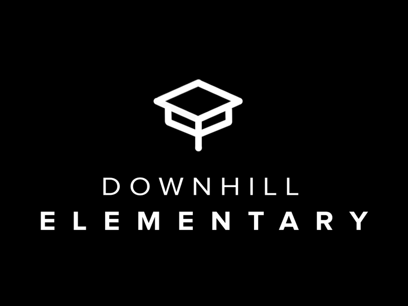 Downhill Elementary Logo animation bikes cycling downhill elementary hat logo mtb school video