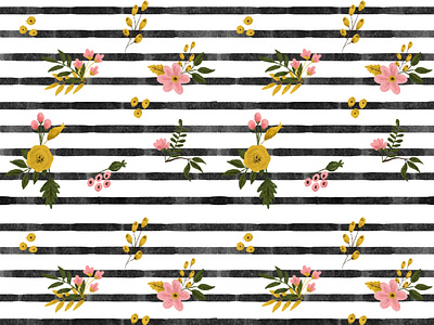 Stripes and Flowers