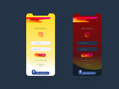 Instagram Login page